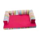 thumbnail image 5 of Sofá para mascotas, sofá para perros, muebles para perros, portátil, para perros pequeños y medianos, perrera, silla para perros resistente, suave y rojo, 5 of 8