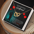 thumbnail image 3 of To My Girlfriend Forever and Always Inseparable Necklace, 3 of 20