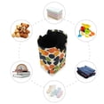 thumbnail image 7 of Yayeee Freestanding Laundry Hamper with Handle Collapsible Large Storage Basket for Clothes, Black Clover Pattern, 7 of 7