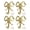 Gold, variant on 4pcs Gold Bow Hooks, Bow Hanger Gold Hooks Bows Shaped Coat Hook Wall Mounted Metal Bows Wall Hook Decorative Coat Holder Vintage Bowknot Door Hanger for Hat Bag Towel Hanging