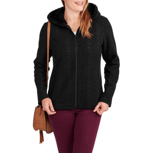 faded glory women's sherpa hoodie