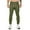 60#Green, variant on JXMVOJ Men's Lightweight Quick Dry Cargo Nylon Jogger Pants Drawstring Zipper Pocket Running Fitness Pants