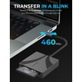 thumbnail image 3 of Lector de tarjetas SABRENT USB tipo C CFast 2.0 [CR-CF20], 3 of 6
