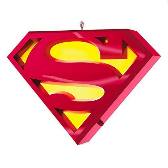 Hallmark Keepsake 2017 SUPERMAN A Symbol of Hope Musical Christmas Ornament With Light