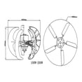 thumbnail image 5 of 500W Vertical Axis Wind Generator 12V 24V Red And White Ball Type For Land Marine Use Low Wind Speed Starting Wind Turbines ,Widely Use, 5 of 5