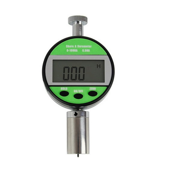 Digital Shore A Hardness Tester Gauge Meter for Rubber, Polygrease, Leather, and Wax - Accurate Durometer Measurement Tool