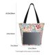 thumbnail image 3 of Balery Trendy Floral Design Bolsa de Hombro con Diseño, Bolsa Grande y Duradera, Bolsa Versátil para Compras, 3 of 6