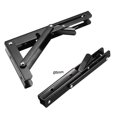 thumbnail image 3 of 2pcs 8\/10\/12\/14\/16\ Wall Mounted Support Collapsible Long Release Arm Folding Bracket, 3 of 5