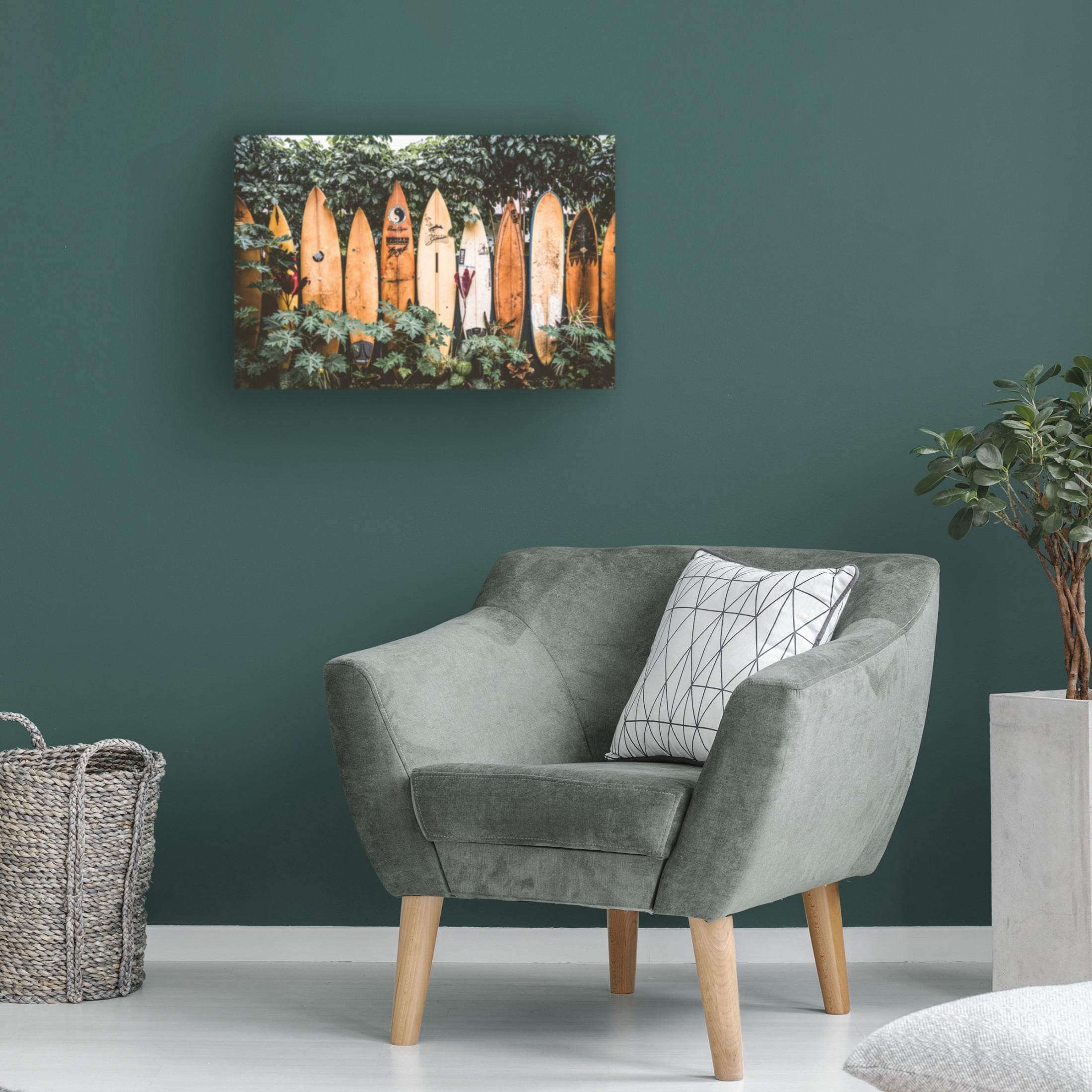 Canvas Wall Art - Krista Broadway 'Lawtey' Wall Art for Living Room, Bedroom, or Office Décor by Trademark Fine Art - 19 x 12 Inches