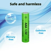 MDHAND 16 x 1.5V AAA Alkaline Rechargeable Batteries 3000mAh Suitable for Use in Solar Lights and General Purpose Household Equipment.