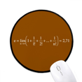 thumbnail image 1 of Mathematical Formula Expression Calculation Brackets Mouse Pad Desktop Office Round Mat for Computer, 1 of 2