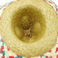 thumbnail image 4 of Hsqqdc Adult Woven Straw Sombrero, Wide Brim Mexican Hat for Outdoor Events, 4 of 7