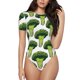 thumbnail image 1 of Fotbe Cute Broccoli Body de Mujer con Cuello Redondo y Mangas Cortas, Sin Mangas Ajustado, Suave, Cómodo y Básico-X-Large, 1 of 7