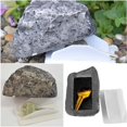 thumbnail image 1 of Hide-a-Spare-Key, roca falsa, se ve y se siente como piedra real, segura para jardín o patio al aire libre, Geocaching-paquete de 2 oso de fresa Electrónica, 1 of 5