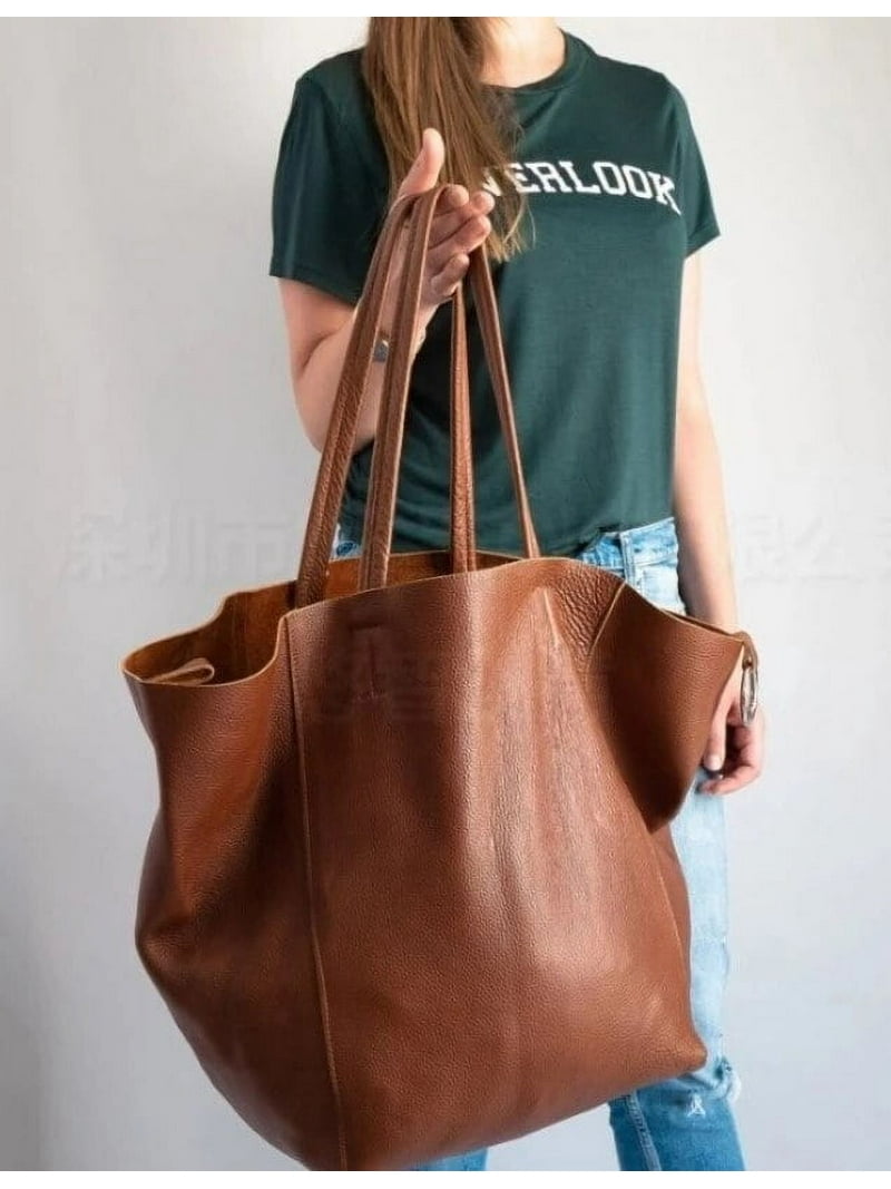 CoCopeaunts Luxury Soft Pu Leather Hand Bags Big Tote Retro Lady