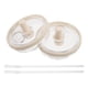 thumbnail image 3 of 2 tapas transparentes de repuesto para vasos, resistentes a derrames y salpicaduras, reutilizables para vasos de viaje, tapa sellada transparente, 3 of 8