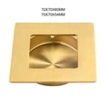 thumbnail image 3 of relayinert Smooth Operation Stainless Steel Concealed Handle For Kitchen Cabinet Drawer And Has Long Service 70X70X60MM, 3 of 6