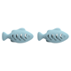 thumbnail image 1 of Toy Gato en Forma Pescado Trata Interactiva para Dispensar Suministros Juguete () Azul, 1 of 4