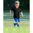 thumbnail image 4 of Roadbox Boys Youth Compression Shirt - Short Sleeve Undershirt for Kids Quick Dry Athletic Baseball T-Shirt Base Layer, 4 of 6