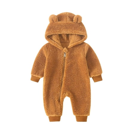 

Long-Sleeved Infants And Toddlers Open Package Hands Wrapped Feet Facecloth Fall And Winter One-Piece Crawling Clothes CHMORA