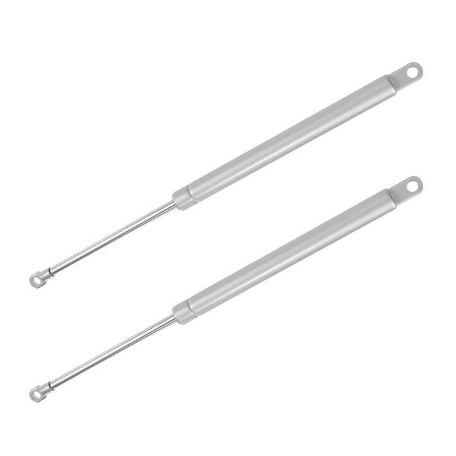Unique Bargains 2 Pcs 15' 10Ib/45N Silver Tone Lift Supports Struts Shocks Gas Spring Universal for RV Car Truck Boat