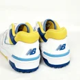 thumbnail image 3 of New Balance 550 Sneakers White Yellow Blue Men’s Size 5 Casual Athletic Shoes, 3 of 6