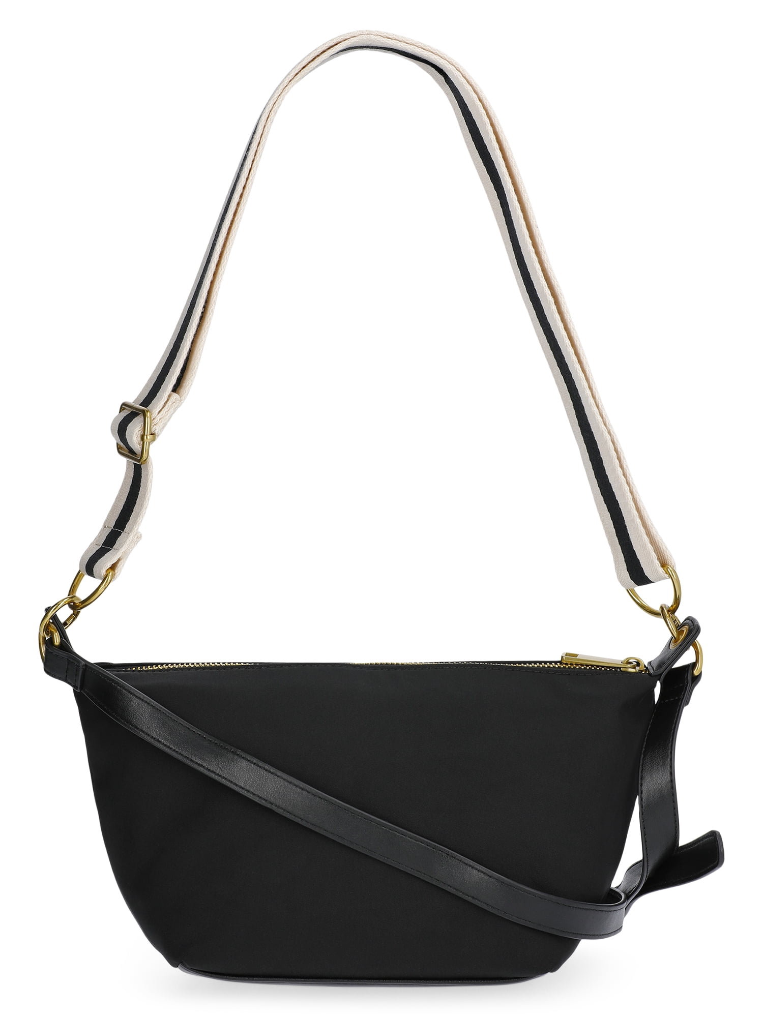 Free Assembly Women's Crossbody Handbag, Black