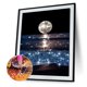thumbnail image 2 of Diamond Drill Romantic Seaside 5D Kits de pintura de bricolaje Decoración redonda completa (NH2571) Hugtrwg Para estrenar, 2 of 9