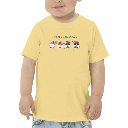 

Happy 4th Of July!! T-Shirt Toddler -Image by Shutterstock 5 Toddler
