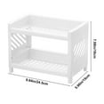 thumbnail image 3 of XGFHYJEH Storage Shelves for Kitchen, Bedroom, Bathroom, Plastic Shelves, Storage Shelf Rack, Storage Shelf Unit, Storage Rack, Storage Racks and Shelving for Small Spaces, 3 of 6