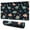 Dark Blue Dinosaurs, variant on Long Mouse Pads for Desk,Dark Blue Dinosaurs Space Pattern Desk Mats on Top Of Desks, Desk Mouse Pad Extra Large with 3mm Non-Slip Base and Stitched Edge for Gaming,Office,Work,Home 47.3"x23.6"