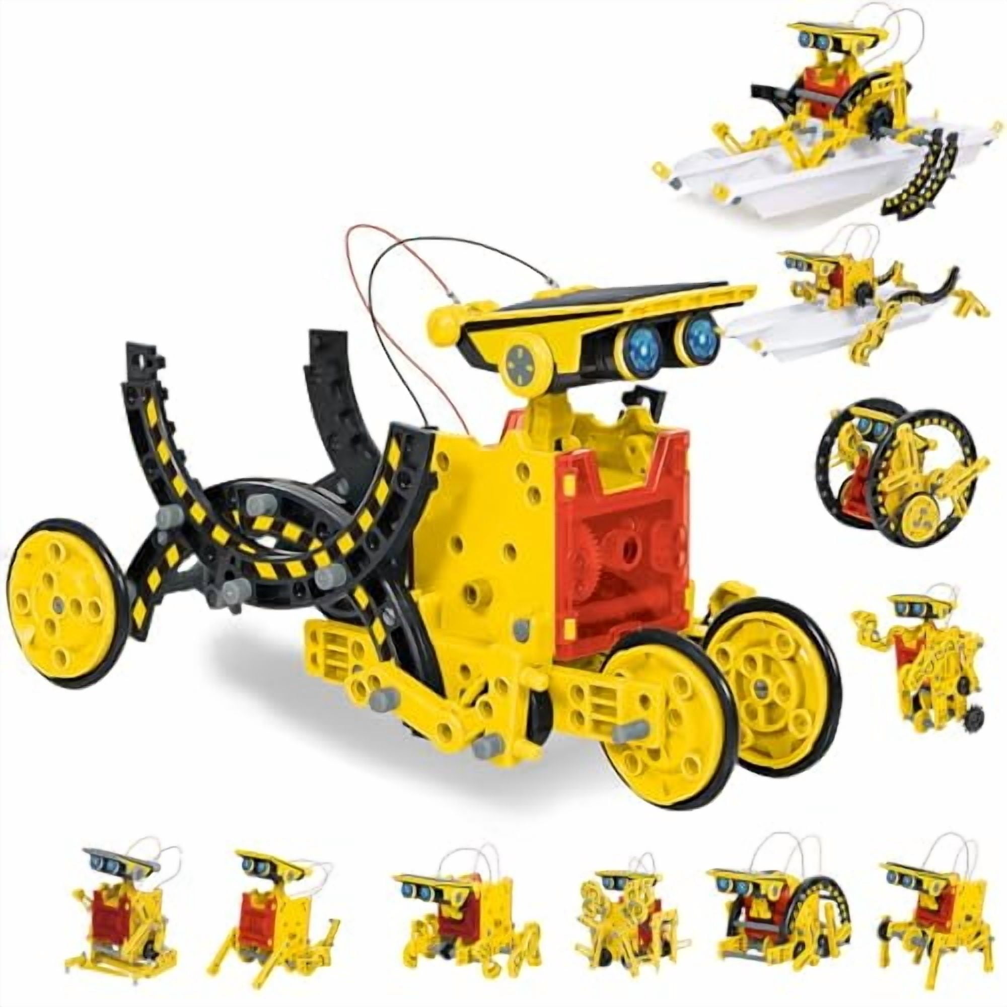 Solar Robot Toys for Kids Ages 8-12 12-in-1 STEM Projects Science Kits for 8-13 9 10 11 Year Old Teen Boys Girls 190Pcs DIY Building Experiment Education Sets Christmas Birthday Gifts Ideas.