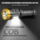 thumbnail image 1 of Linterna LED COB impermeable luz duradera portátil 4 modos de iluminación Ehuebsd para aventura al aire libre, 1 of 9