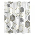 thumbnail image 2 of Special Buys!3D Digital Printing Beautiful Marble Themed Shower Curtain High-density Ultra-soft Fabric Comfortable 5.9*5.9ft(1.8*1.8m), 2 of 10