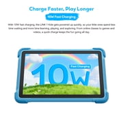 Blackview Link 1 Kids, Android 16 AI Children Tablet, 12GB+64GB(2TB External), 3 AI Smart Assistance, 8.68 HD+ Screen, 5MP+8MP Camera, Google Kids Space+Parental Control, Dual BOX Speakers Purple