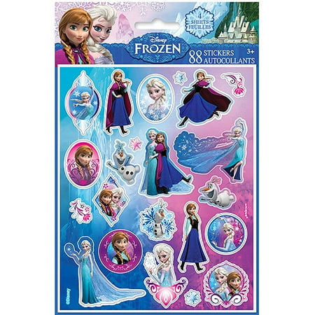(2 Pack) Disney Frozen Sticker Sheets, 4ct (2 pack)