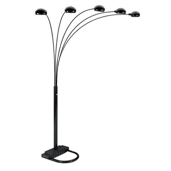 ORE International 5 Arms Arch Floor Lamp, 84"