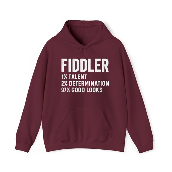 Fiddle Hoodie, Gifts, Hooded Sweatshirt