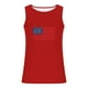 thumbnail image 3 of Tanques para Hombre de Verano Suelto Cuello Redondo de Algodón Poliéster Desgaste Casual, Camisa sin Mangas Deportivas de los Hombres para Diario Y Al Aire Libre, 3 of 7