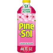 (6 pack) Pine-Sol Multi-Surface All Purpose Cleaner, Cherry Blossom, 48 fl oz