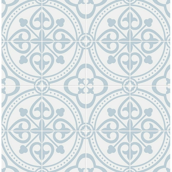 Lillian August Villa Mar Tile Peel and Stick Wallpaper