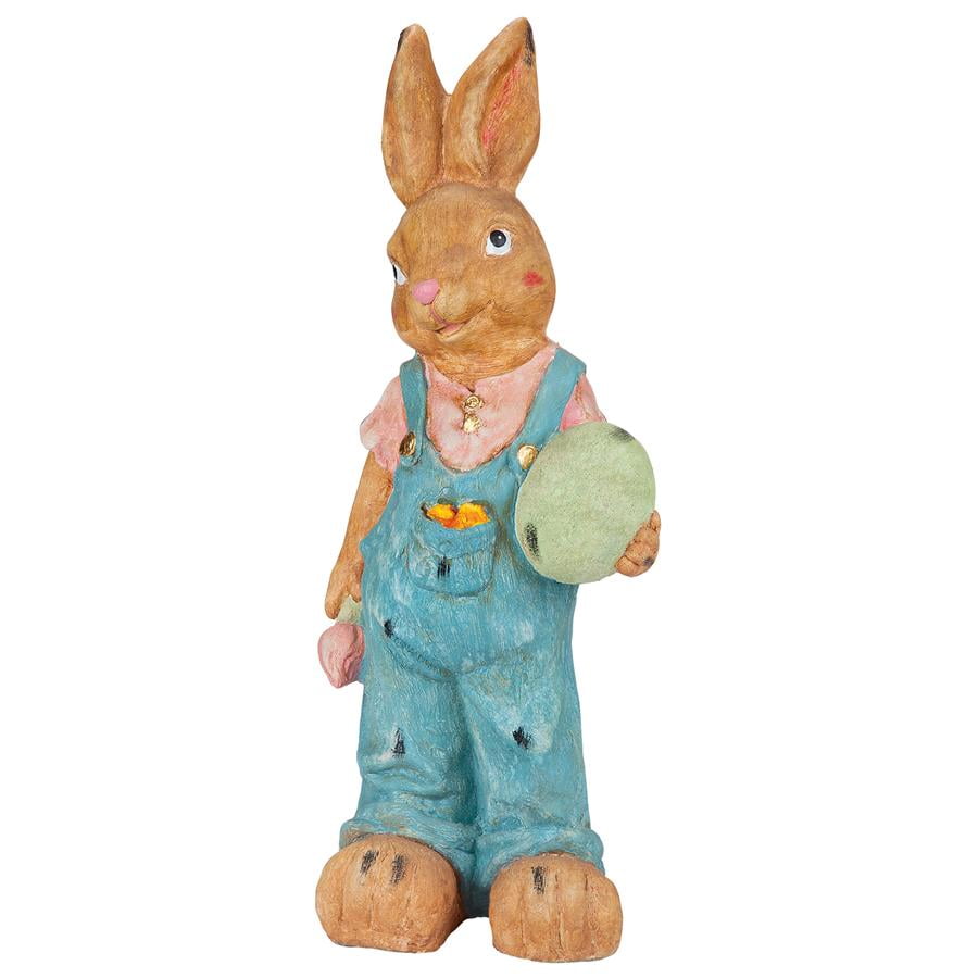 Design Toscano Eggsy the Painter of Holiday Eggs Easter Bunny Statue