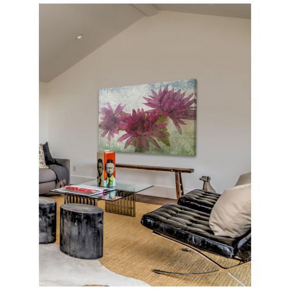 "Watercolor Garden 3" Painting Print on Wrapped Canvas