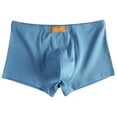 thumbnail image 4 of Xunlbb Men's Boxer Briefs Fashion Solid Breathable Close Fitting Underpants Lightweight Quick Dry Comfortable Briefs Plus Size 4-Way-Stretch Mens Underwear Summer Inner Fit, 4 of 6