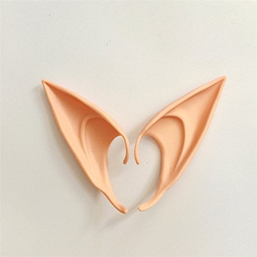 COOLJOY Cosplay Hada Pixie Orejas de Elfo Accesorios Halloween Fiesta Anime Fiesta Disfraz COOLJOY COOLJOY