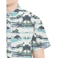 Visive Men's Hawaiian Shirt 4-Pack - Soft Cotton, Short Sleeve