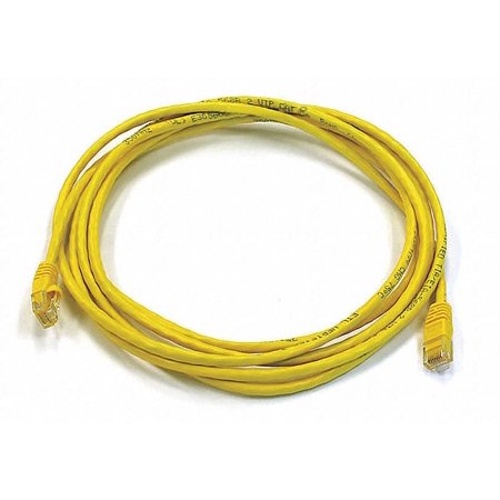 UPC: 0844660034438 | Monoprice Patch Cord Cat 6 Booted Yellow 10 ft. 3443