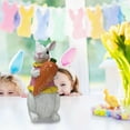 thumbnail image 3 of Spring Easter Bunny Decorations Resin Rabbit Figurine for Festive Home & Holiday Decor Perfect for Easter Party, Celebration, and Seasonal Display, 3 of 5