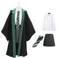 thumbnail image 2 of Capa de Halloween de Harry Potter para niños y adultos, bufanda de Slytherin Ravenclaw, bata Hufflepuff, disfraz de Hermione, 2 of 4