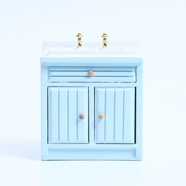 Casa de de , muebles de cocina en miniatura, BJD, pequeña casa de , decoración, accesorios, accesorios, regalos de cumpleaños lavabo Salvador Miniaturas de casa de muñecas